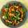 Gesundes Abendbrot: Herzhafter Salat mit marinierten Putenstreifen