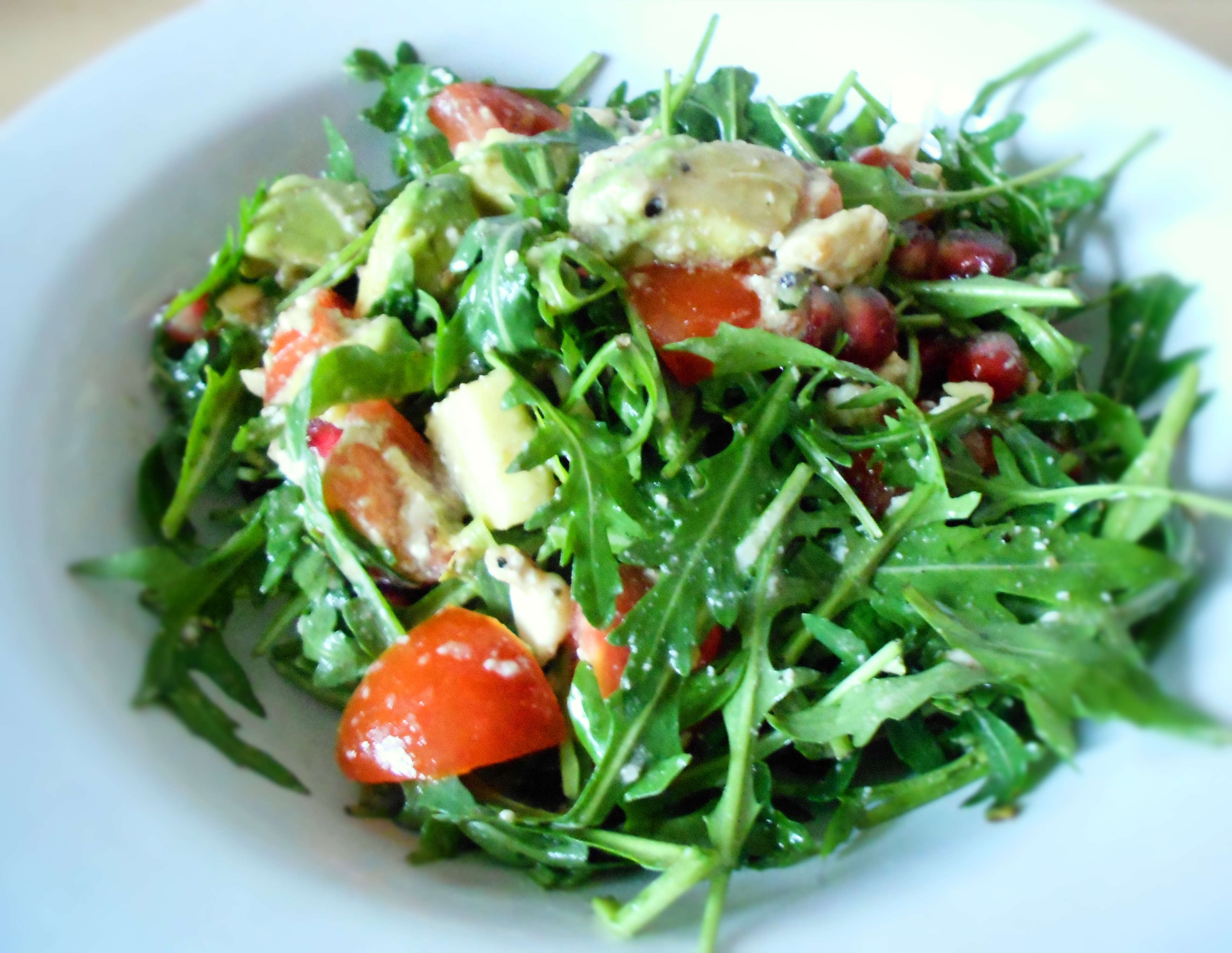 Fit ins Wochenende: Rucola-Salat zum Abendbrot | leben.lieben.kochen.